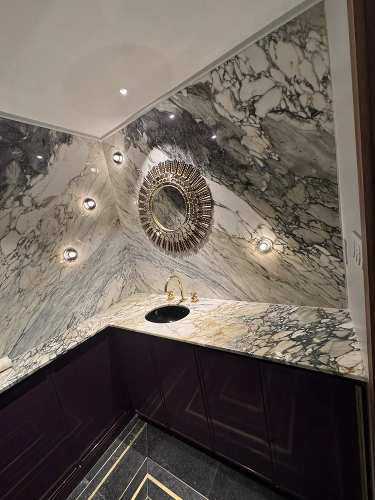 Statement vanities — project view.