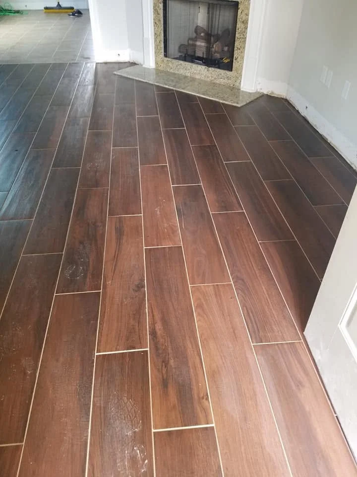 Flooring across EC projects — EC Construction project photograph.