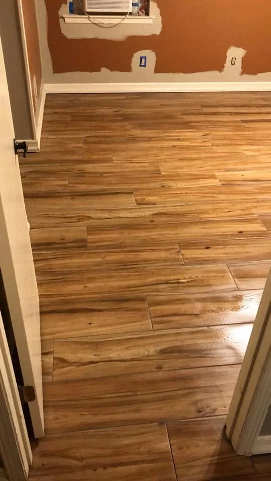 Flooring across EC projects — EC Construction project photograph.