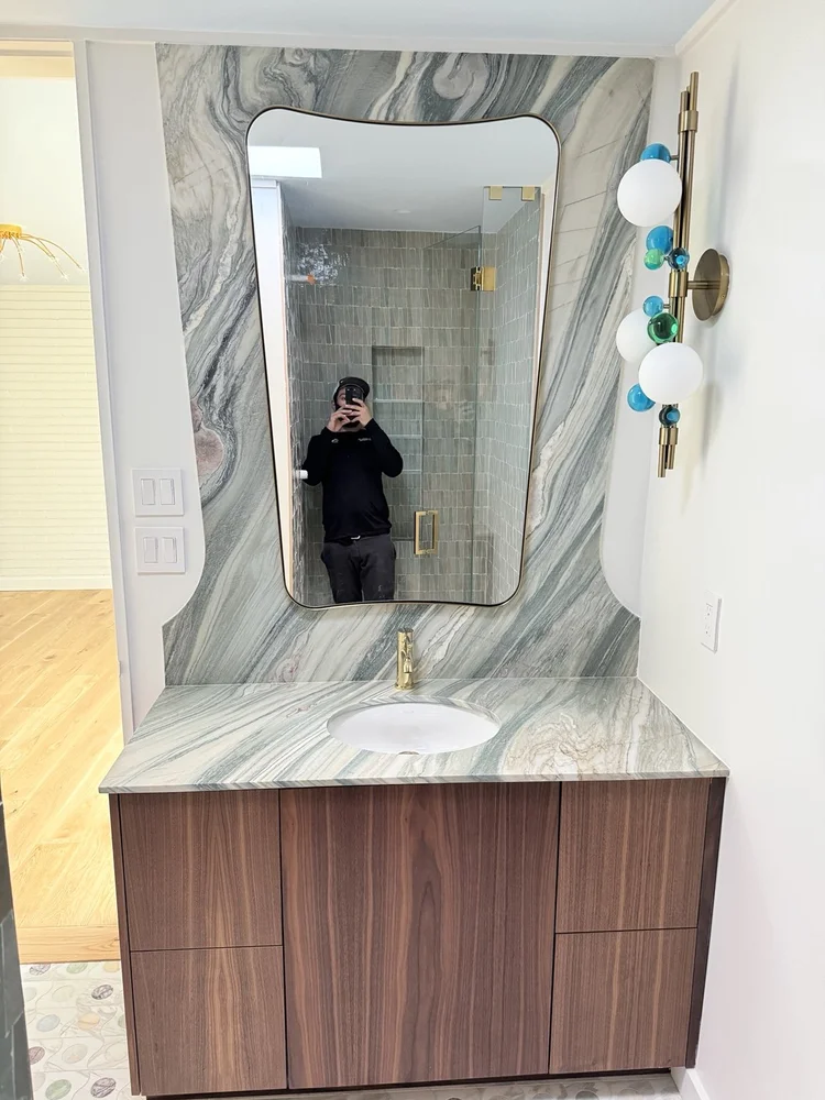 Statement vanities — project view.