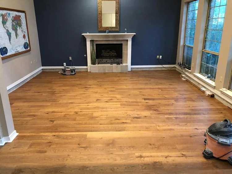 Flooring across EC projects — EC Construction project photograph.