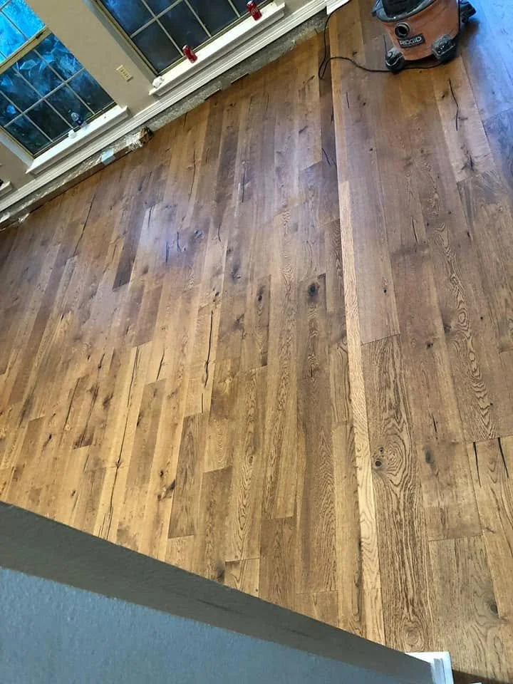 Flooring across EC projects — EC Construction project photograph.