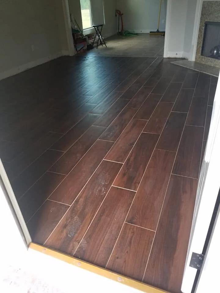 Flooring across EC projects — EC Construction project photograph.