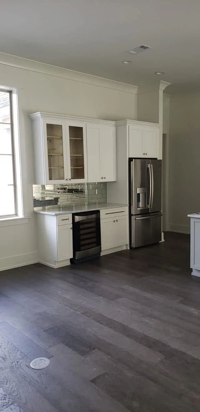 Kitchen finishes — EC Construction project photograph.