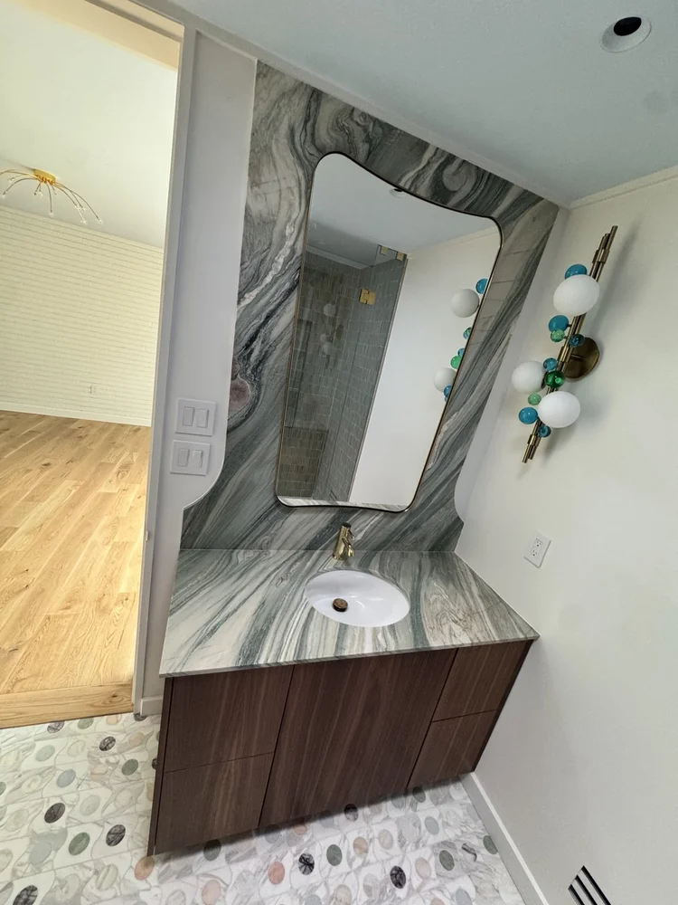 Statement vanities — project view.