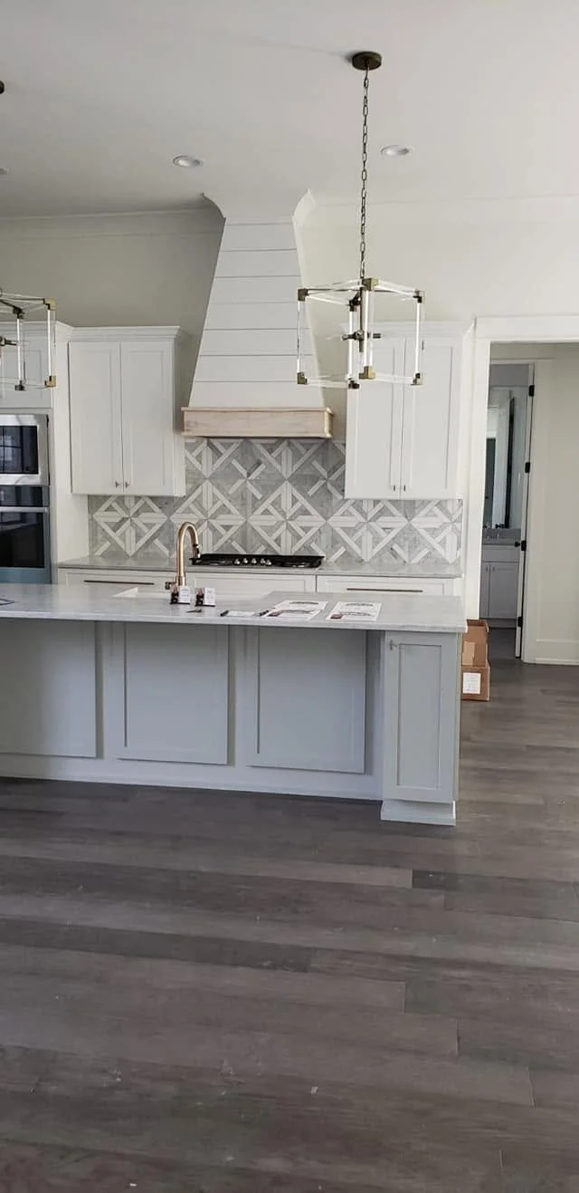 Kitchen finishes — EC Construction project photograph.