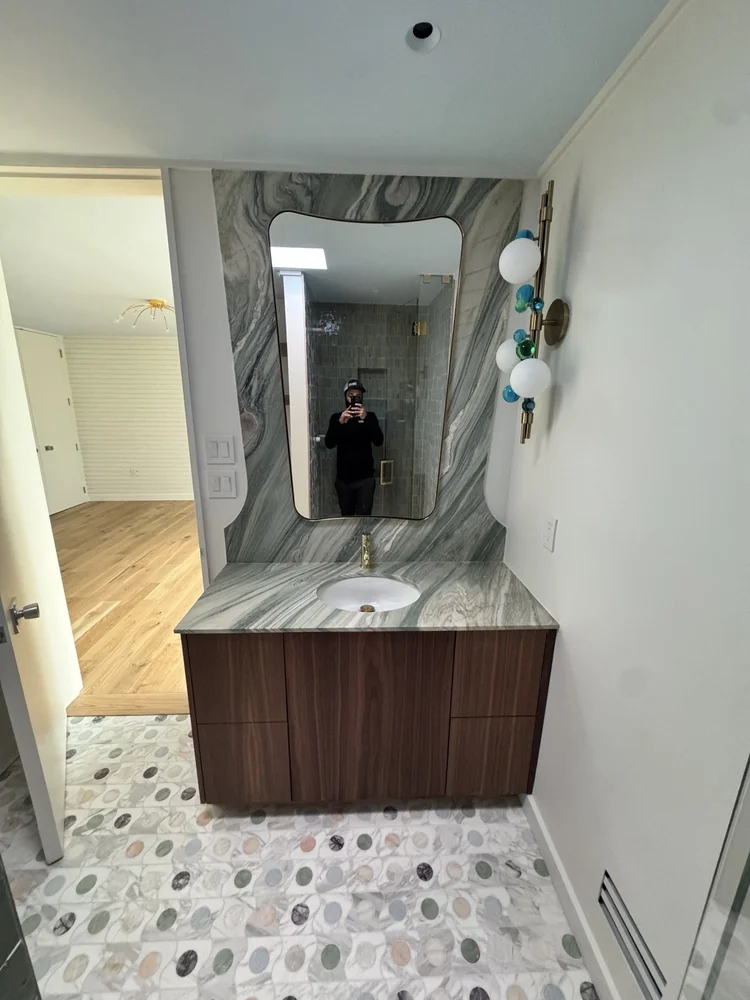 Statement vanities — project view.