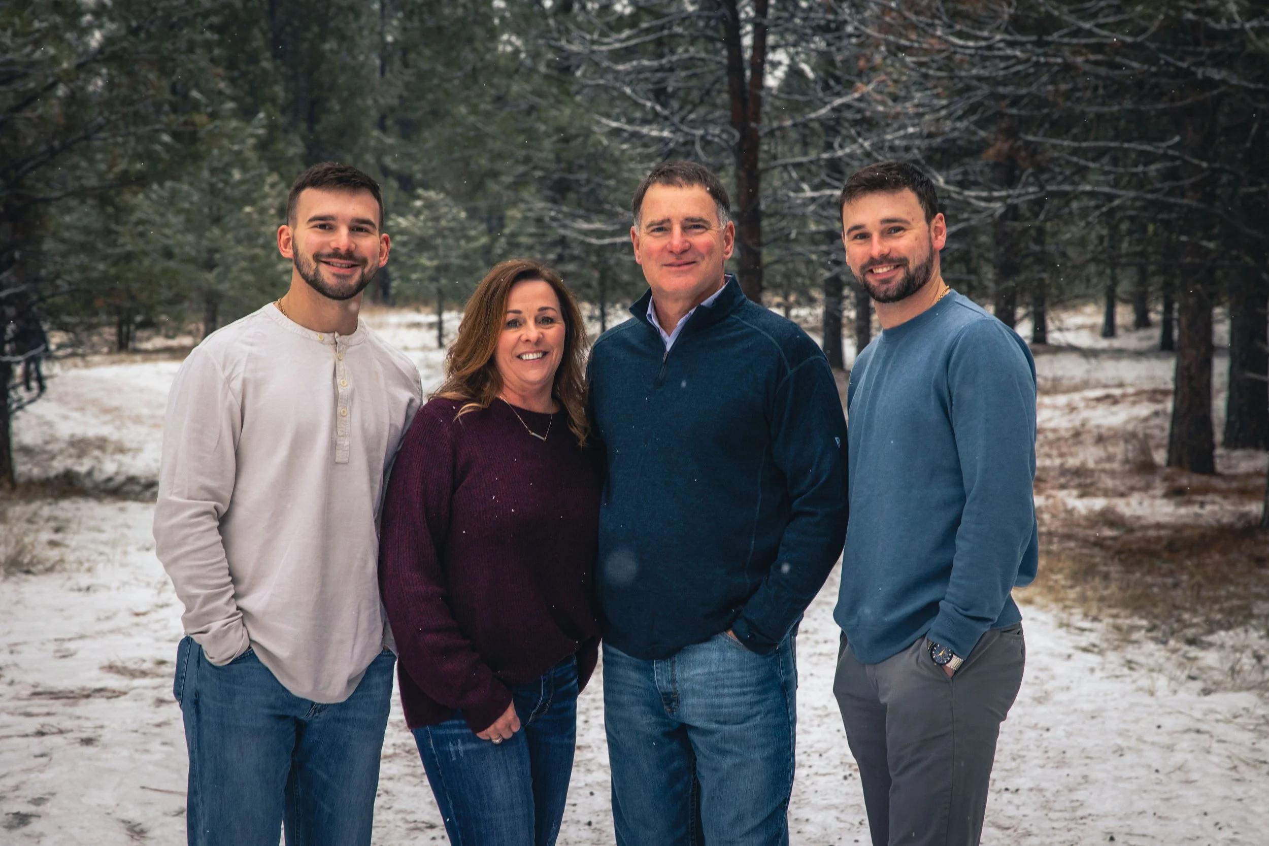 Family owners of Peaco Boat and RV Storage in Big Arm, Montana