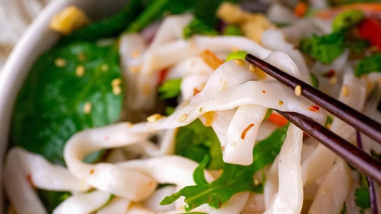 Surimi noodles