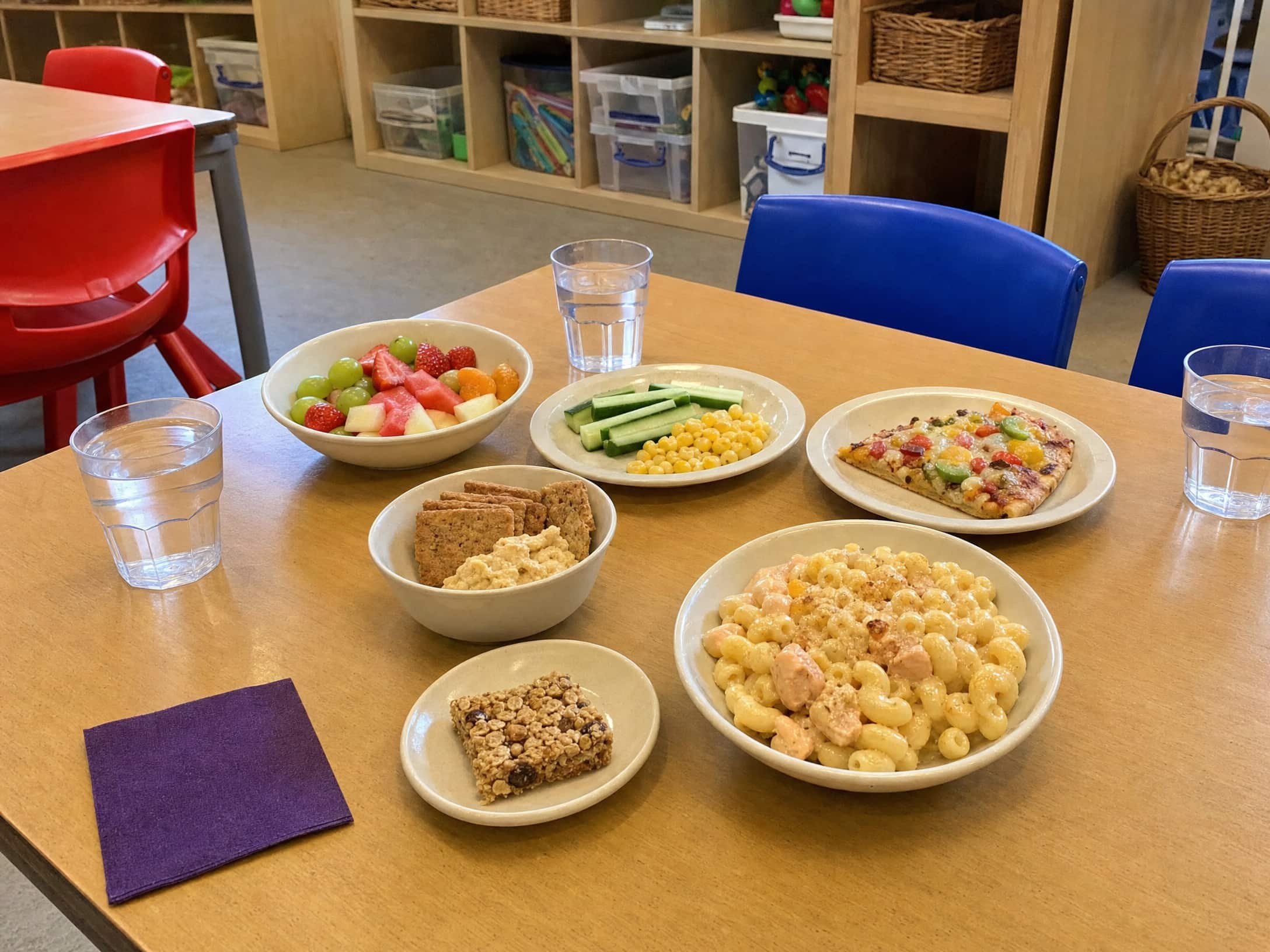 Fresh and balanced nursery food prepared for children at Rydal Day Nursery