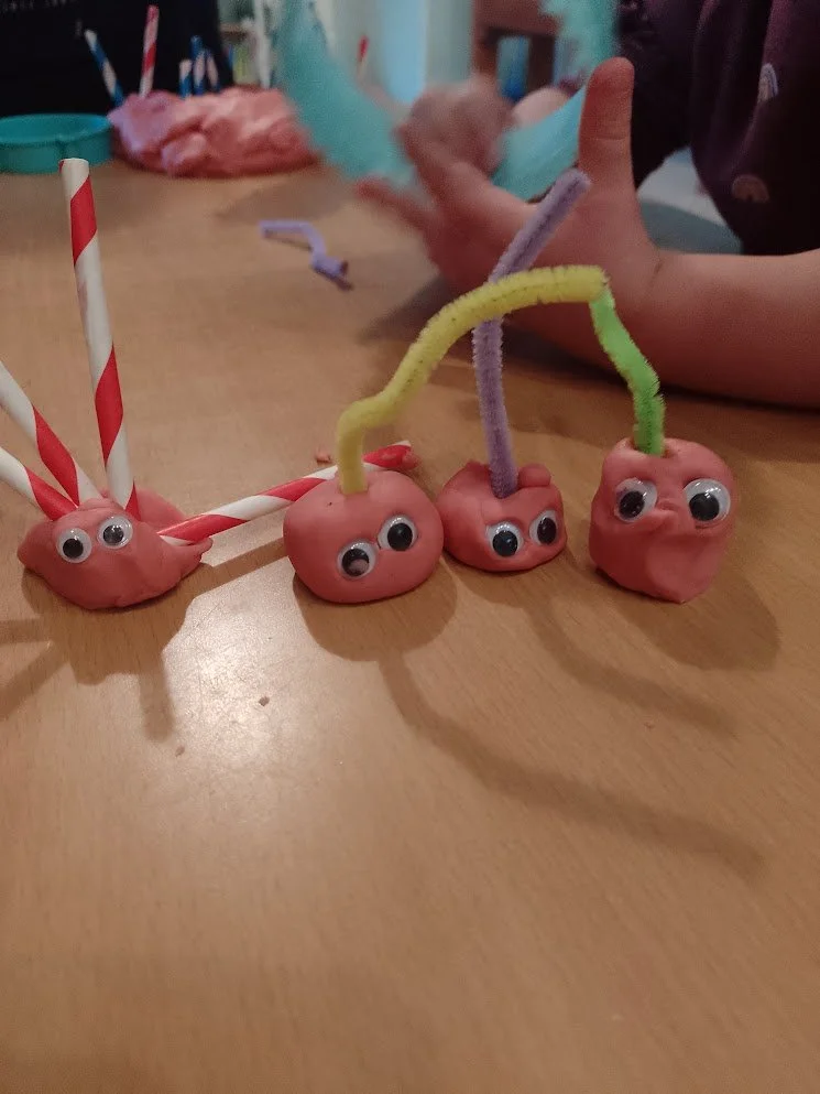 Creative caterpillar craft activity at Rydal Day Nursery