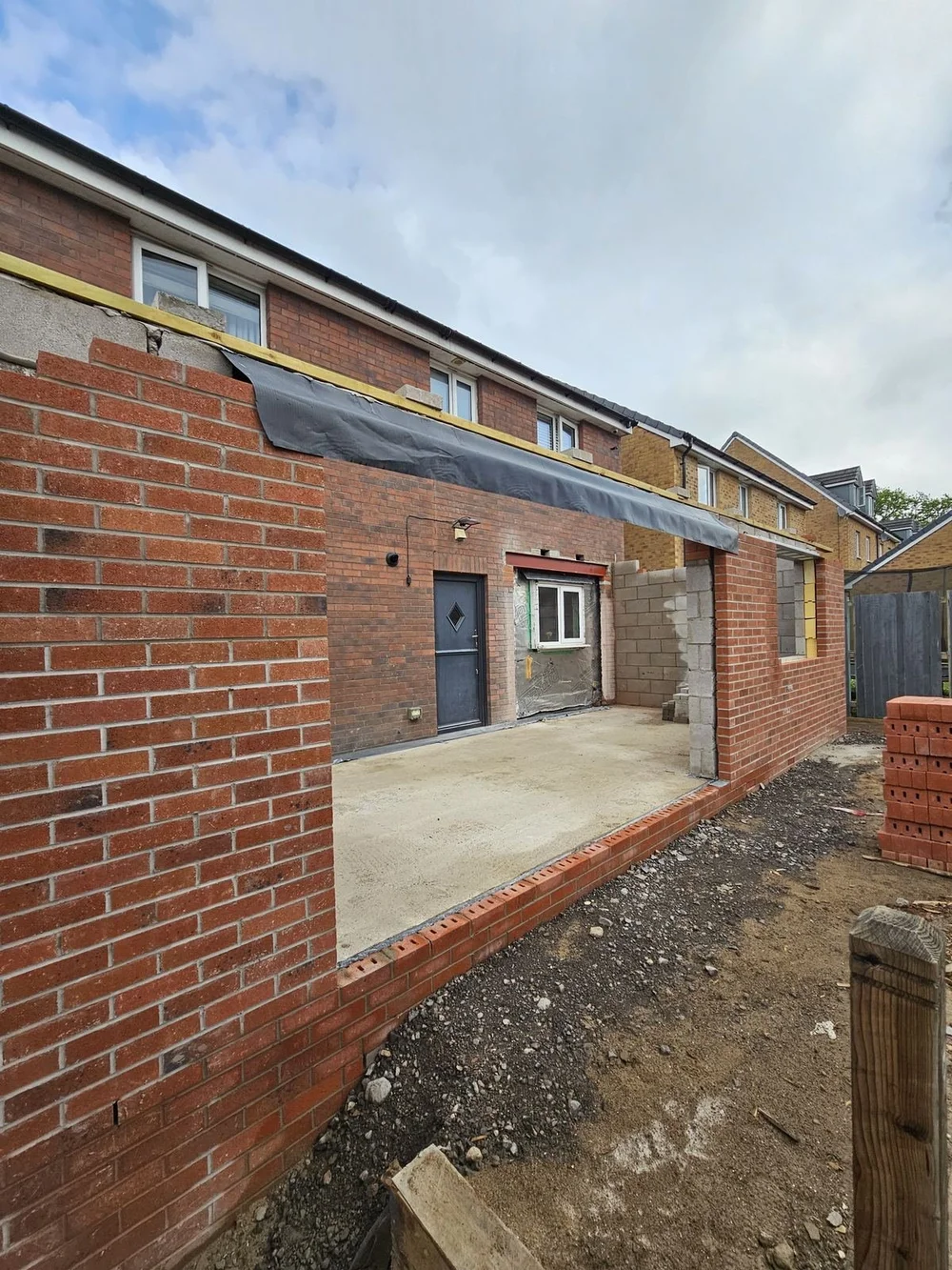 Rear extension, Church Village