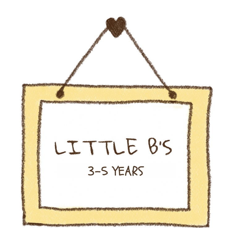 Little B’s, three to five years