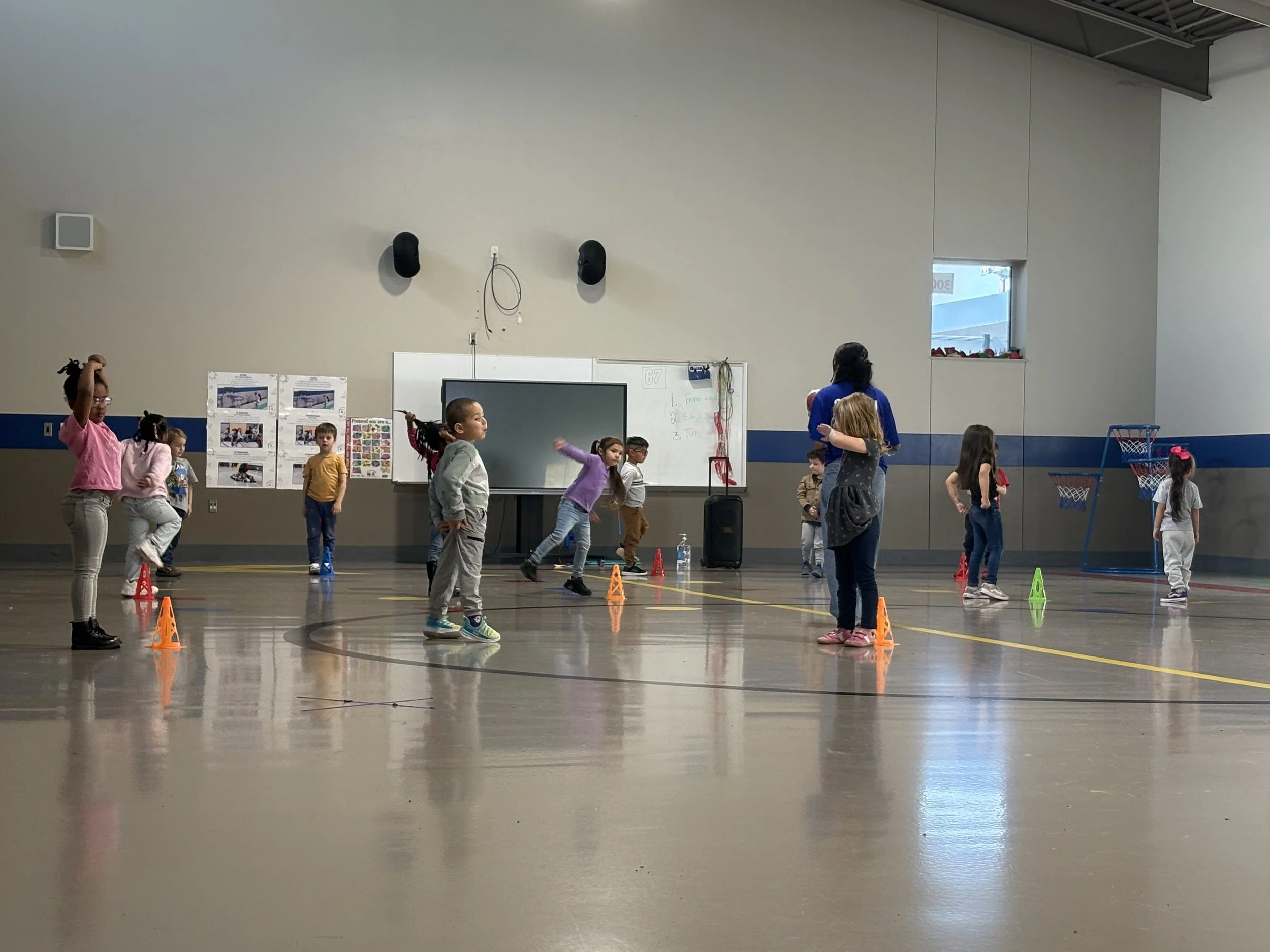 Children enjoying a Texas SuperStars activity