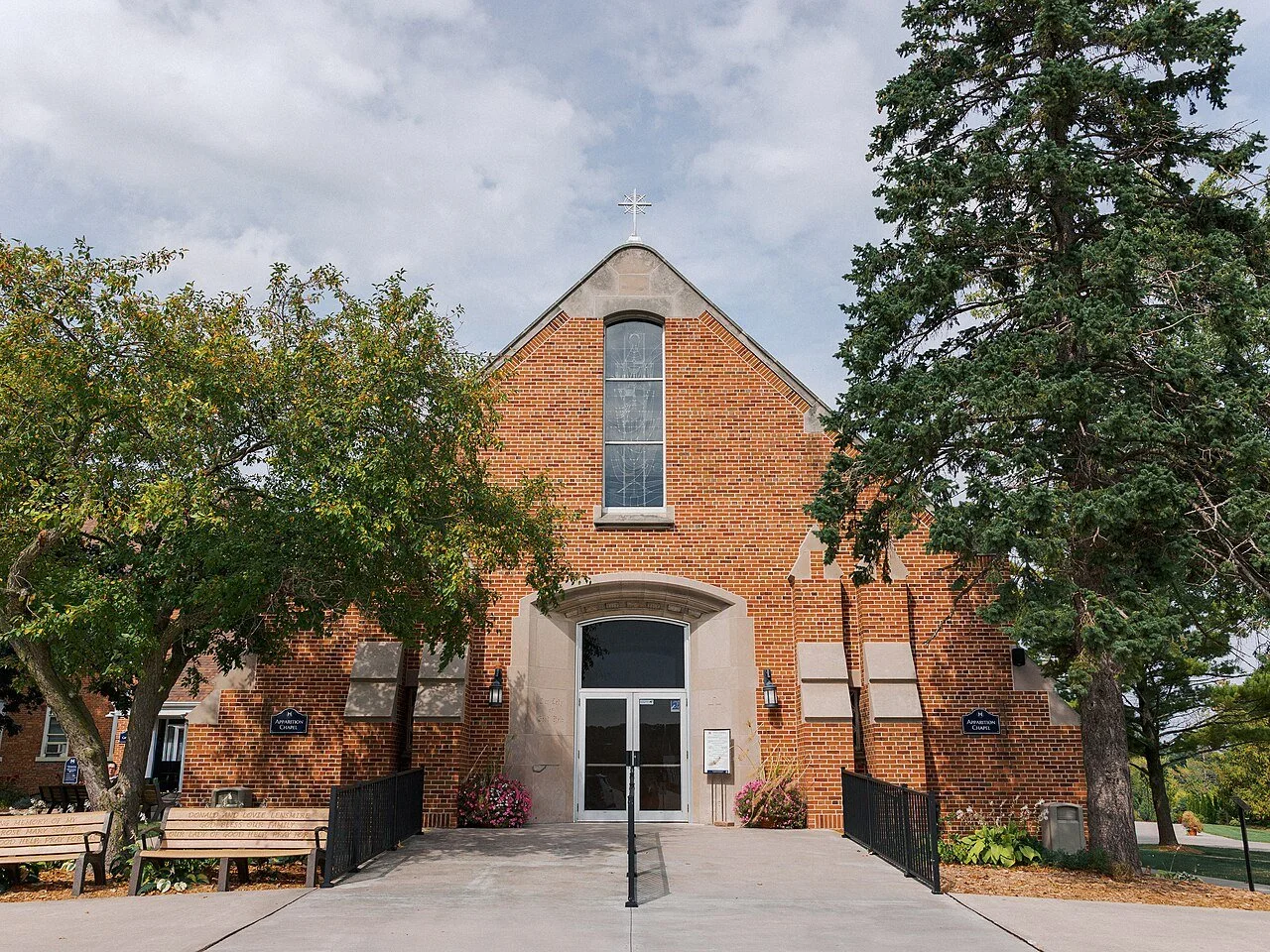 Chapel at the National Shrine of Our Lady of Champion in Wisconsin.