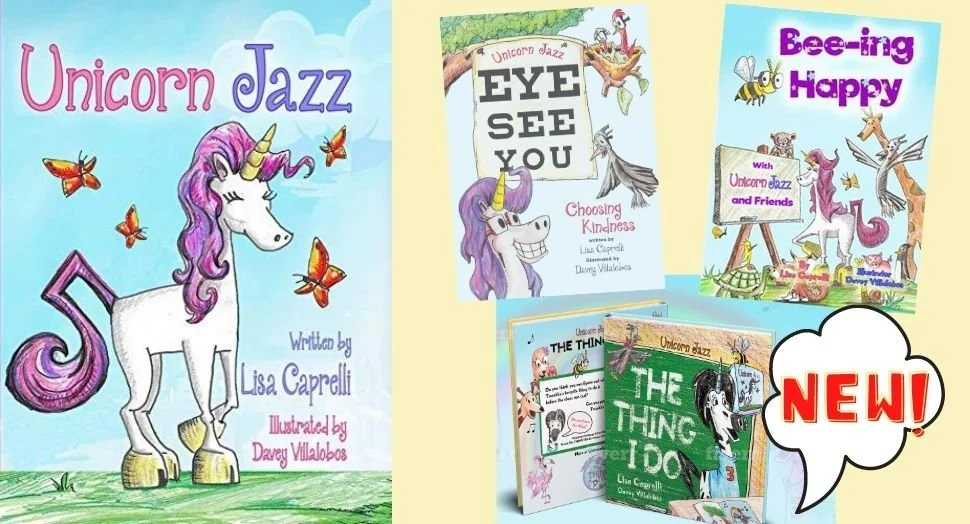 A selection of Unicorn Jazz books