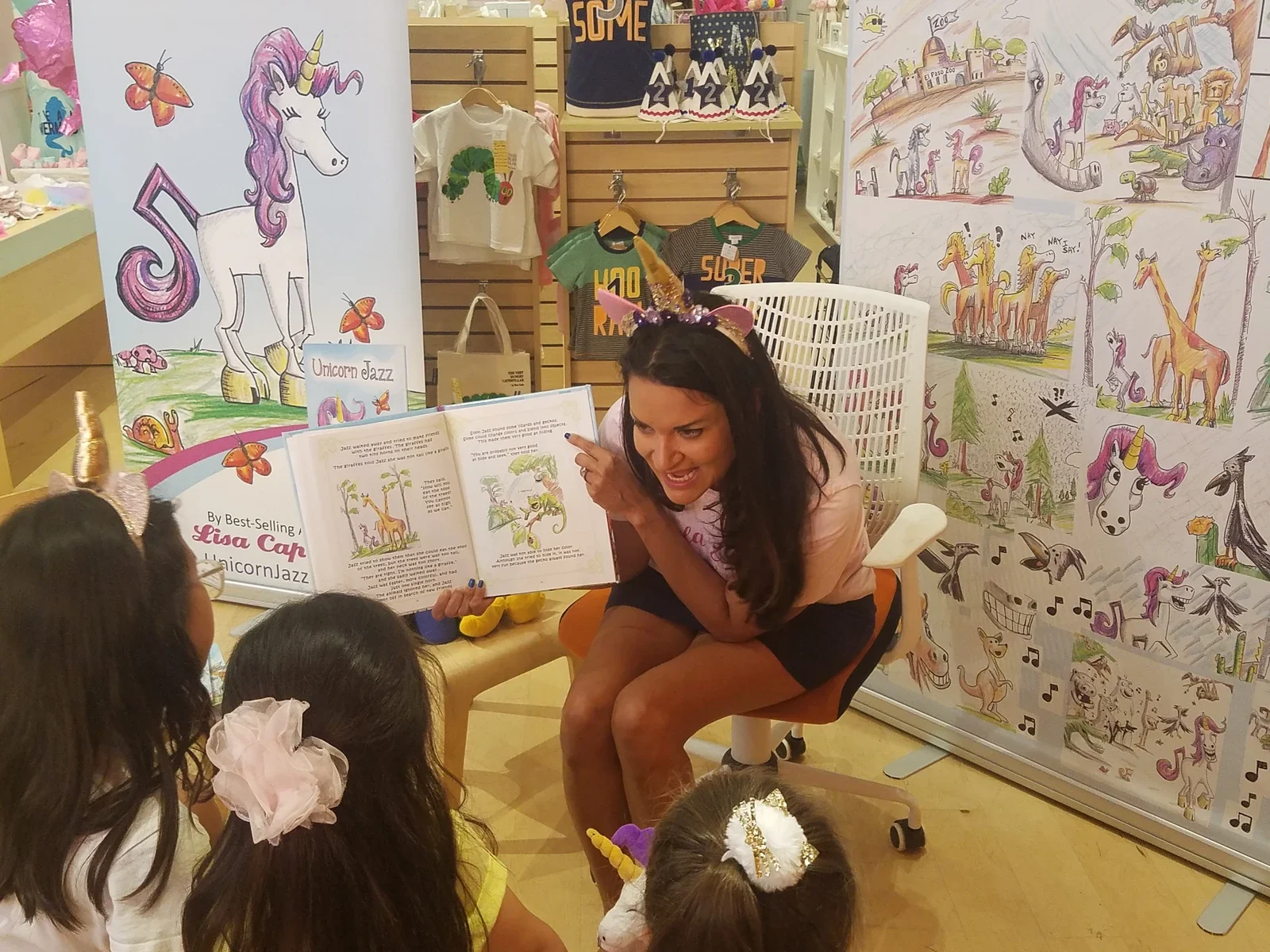 Who is Lisa Caprelli childrens author