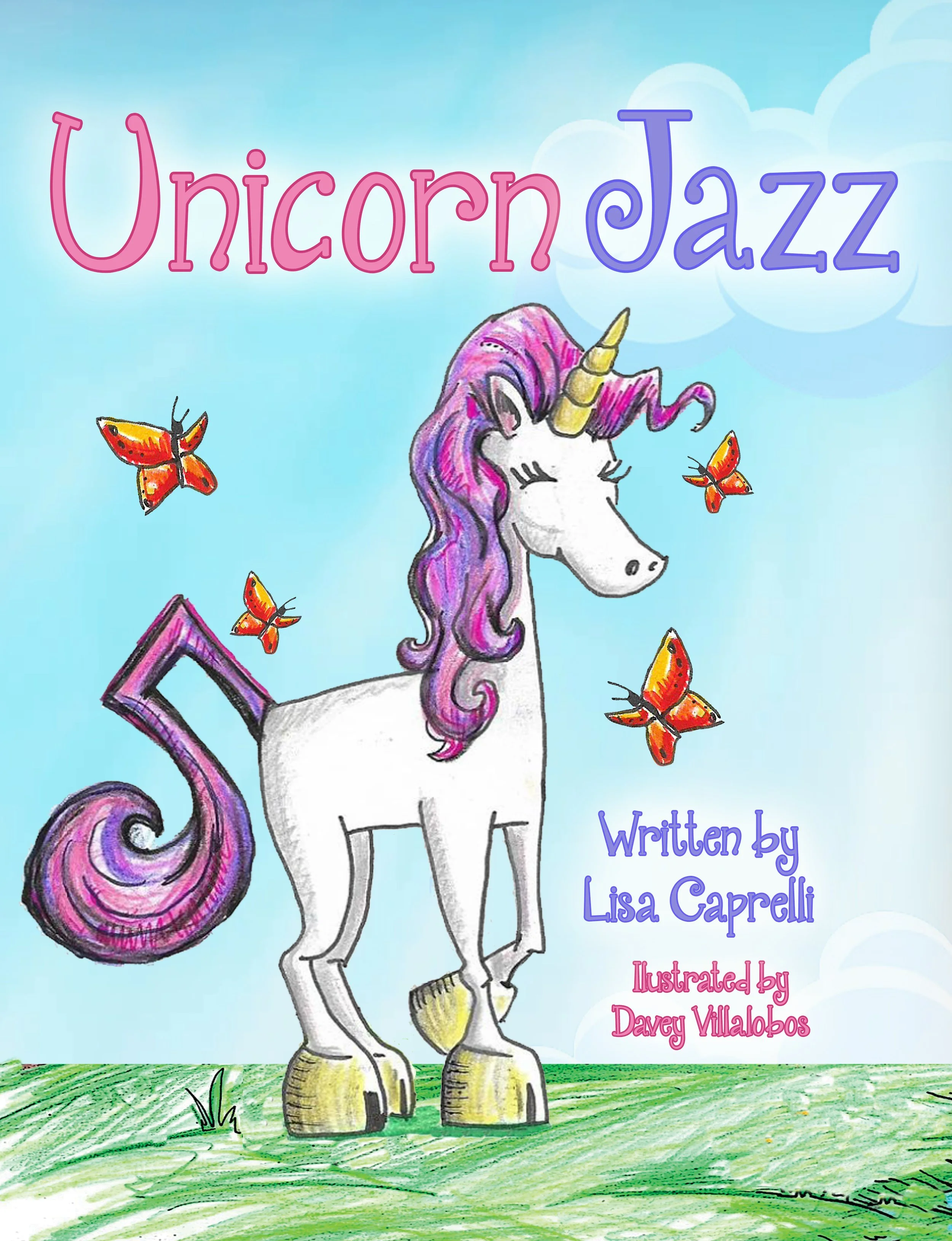 CHILDREN'S UNICORN BOOK WITH PLUSH TOY ANIMAL
