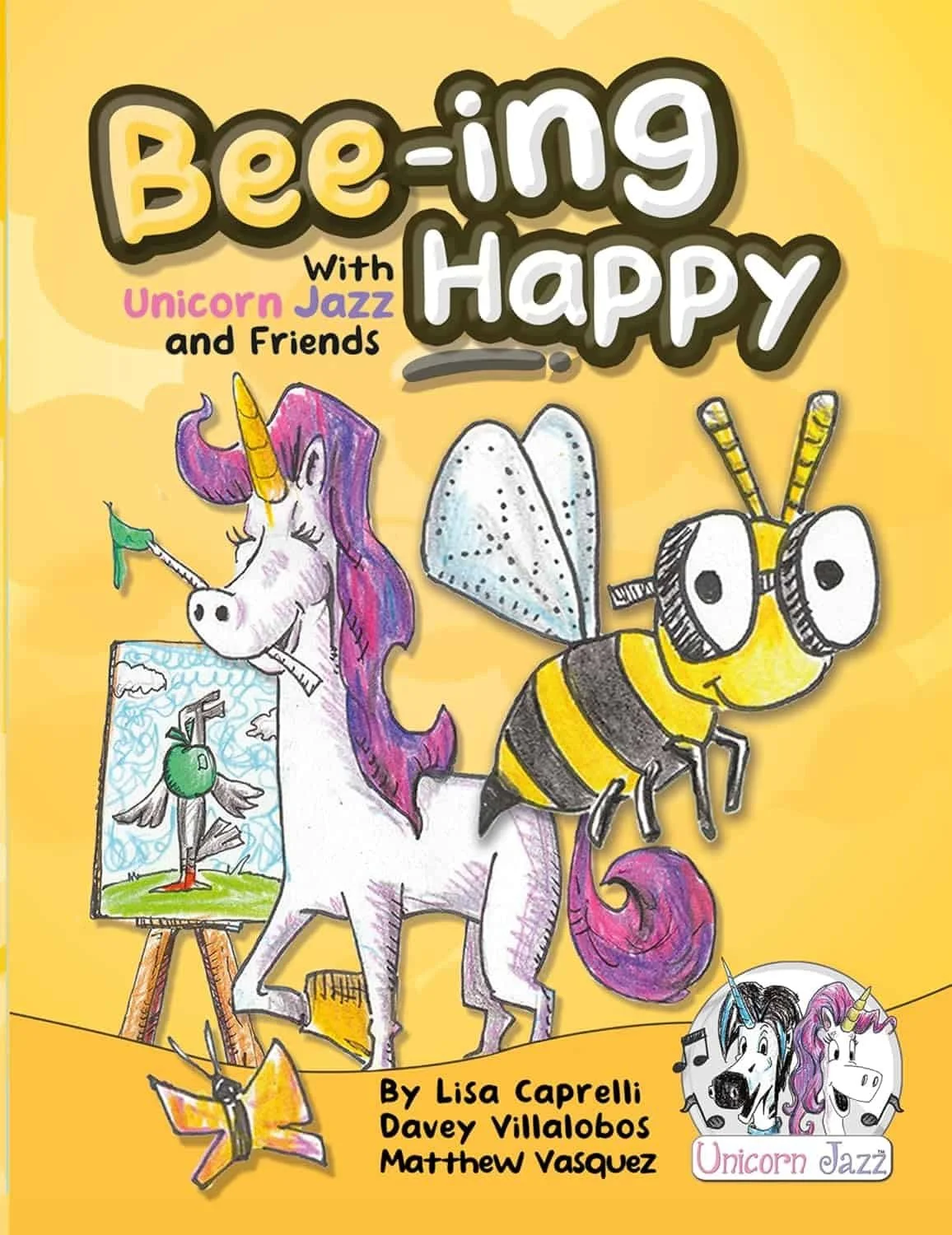 Bee-ing Happy book cover