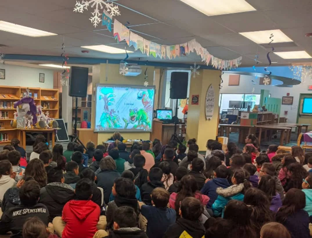 central elementary school loves to read