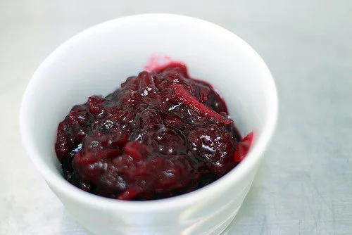 cranberry sauce