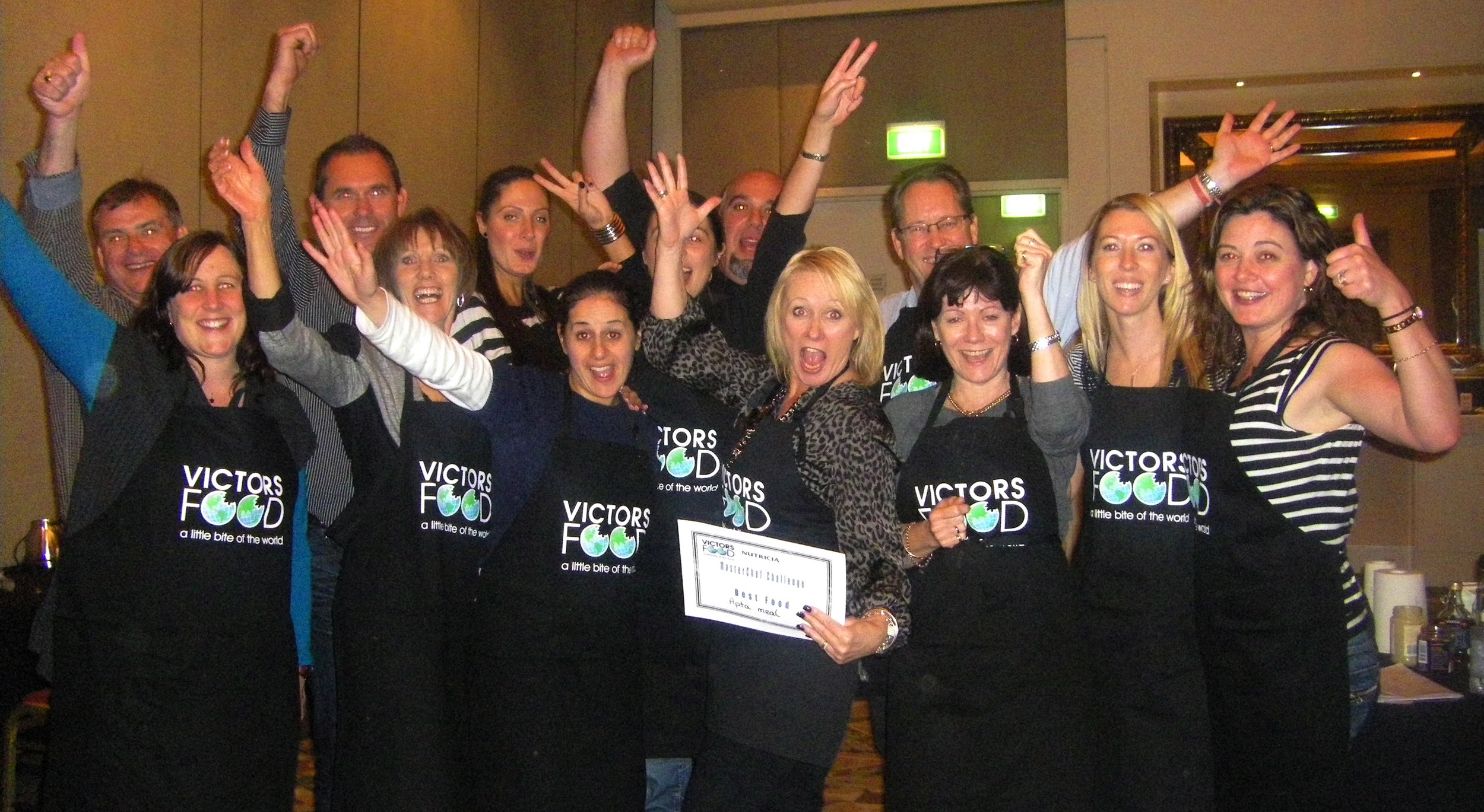 Teamwork - MasterChef team building cooking - VictorsFood