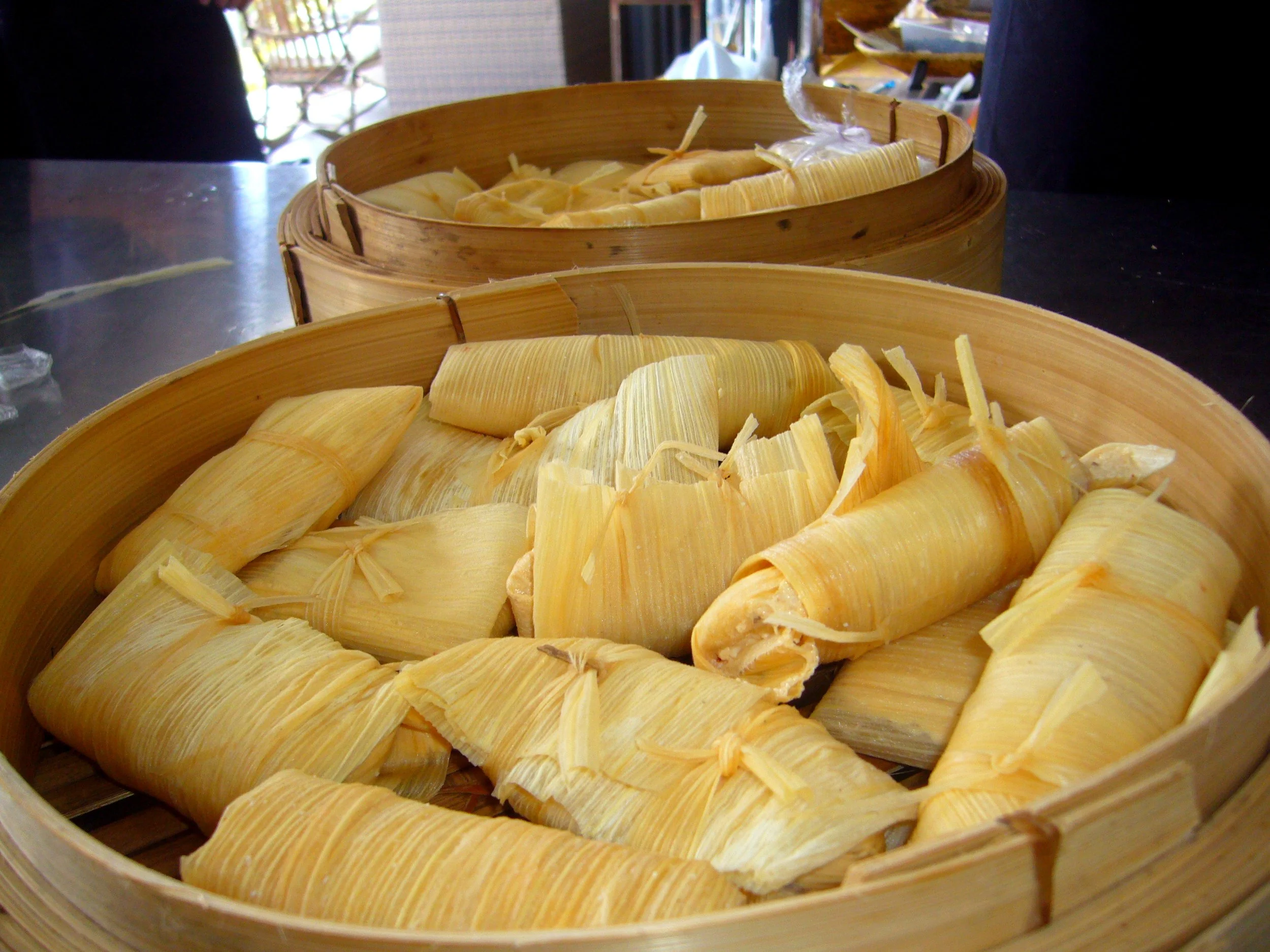 Roasted Corn Tamales - Sydney Cookery Classes - Modern Mexican cooking