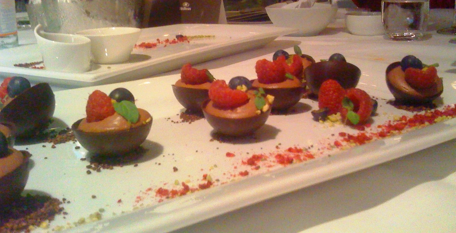Willie Harcourt- Cooze Classic Chocolate mousse in a bitter chocolate case