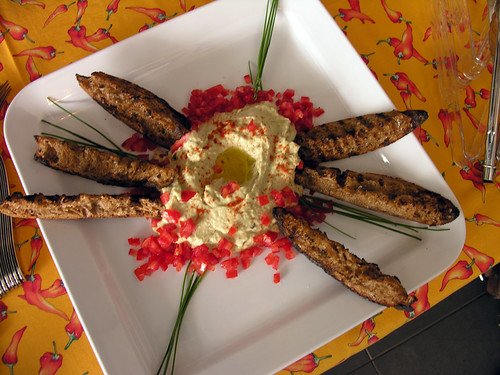 Group Cooking Classes - VictorsFood - baba ghanouj recipe