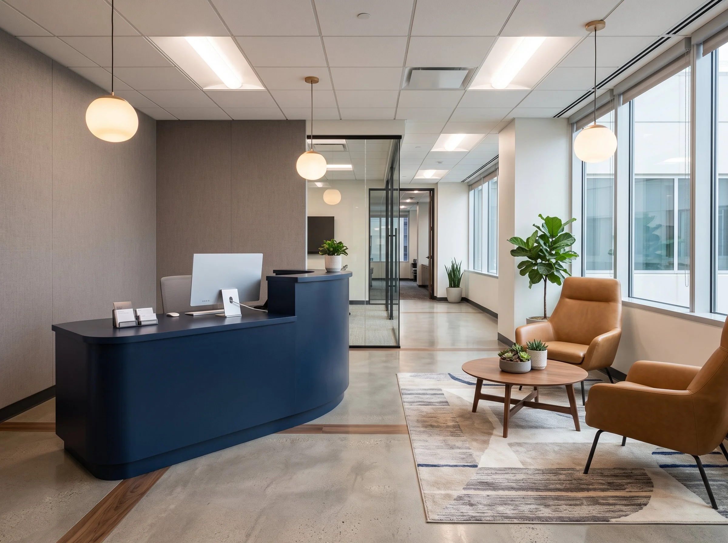 Reception area