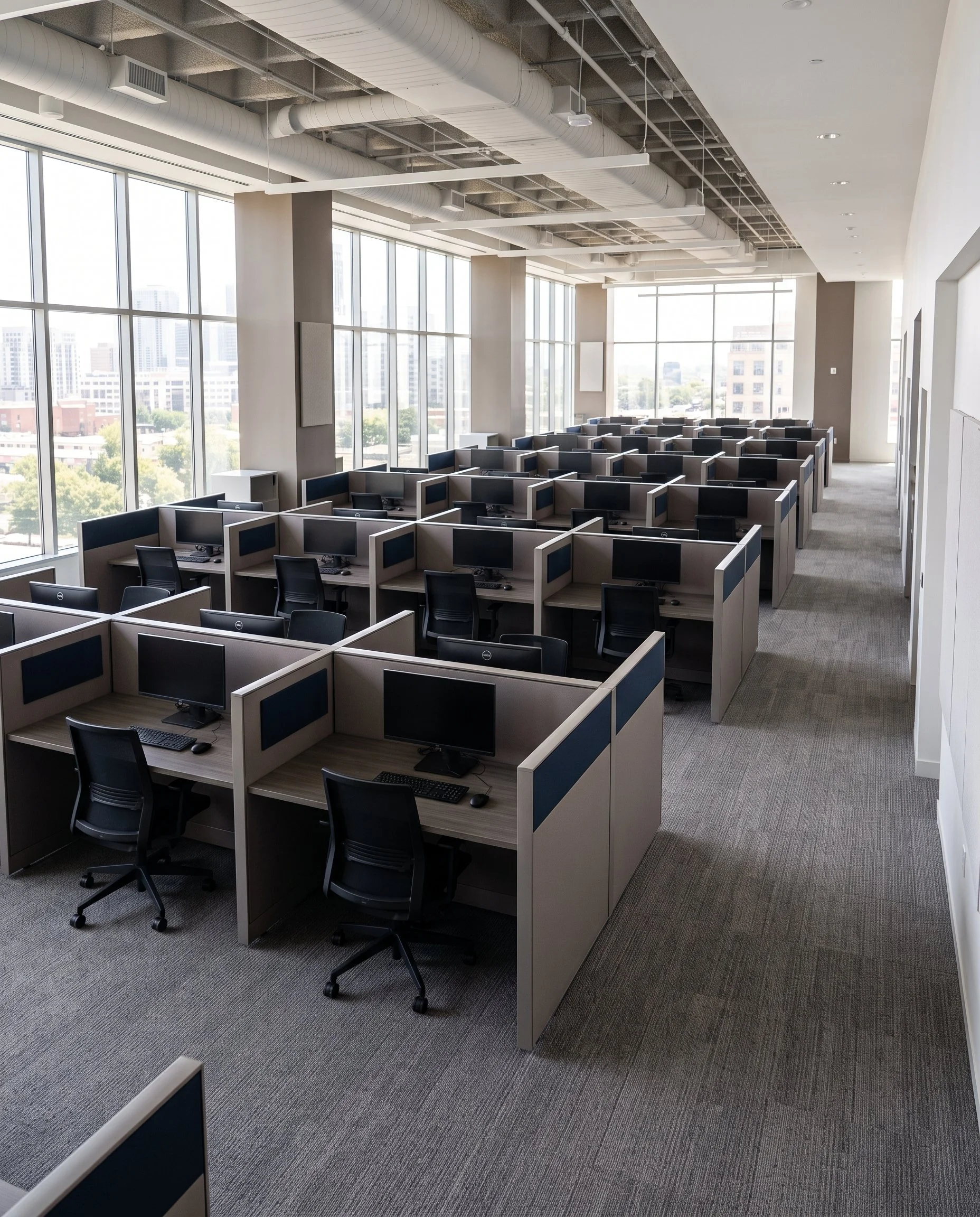 Completed office installation by 9-LINE Office Concepts