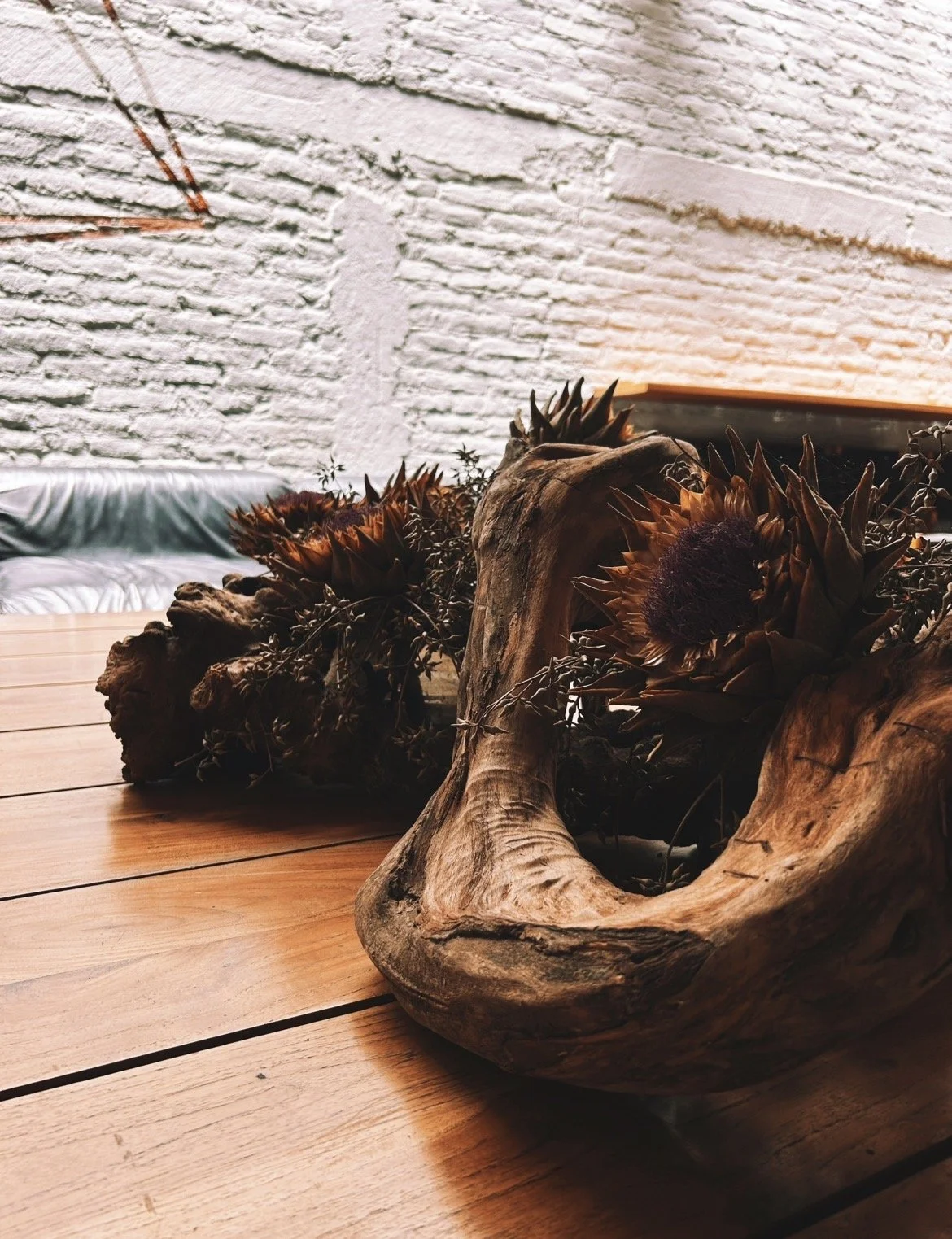 Dried floral still life