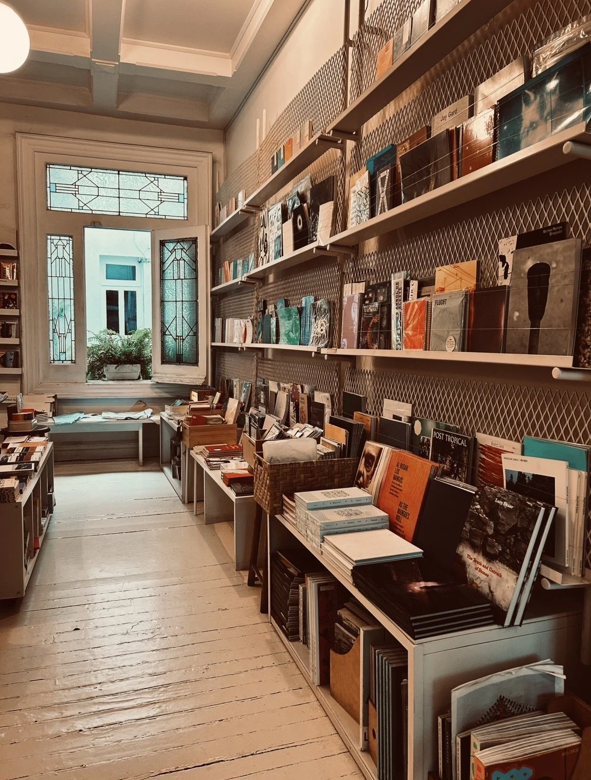 Independent art book shop