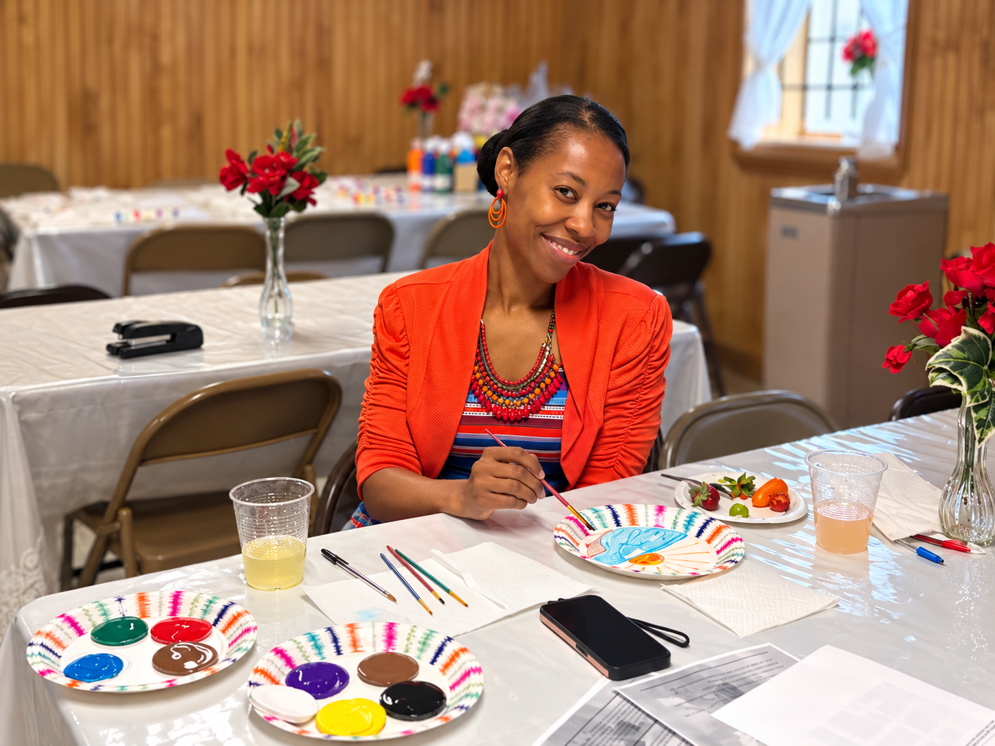 Woman participating in Williams Temple Women’s Ministry