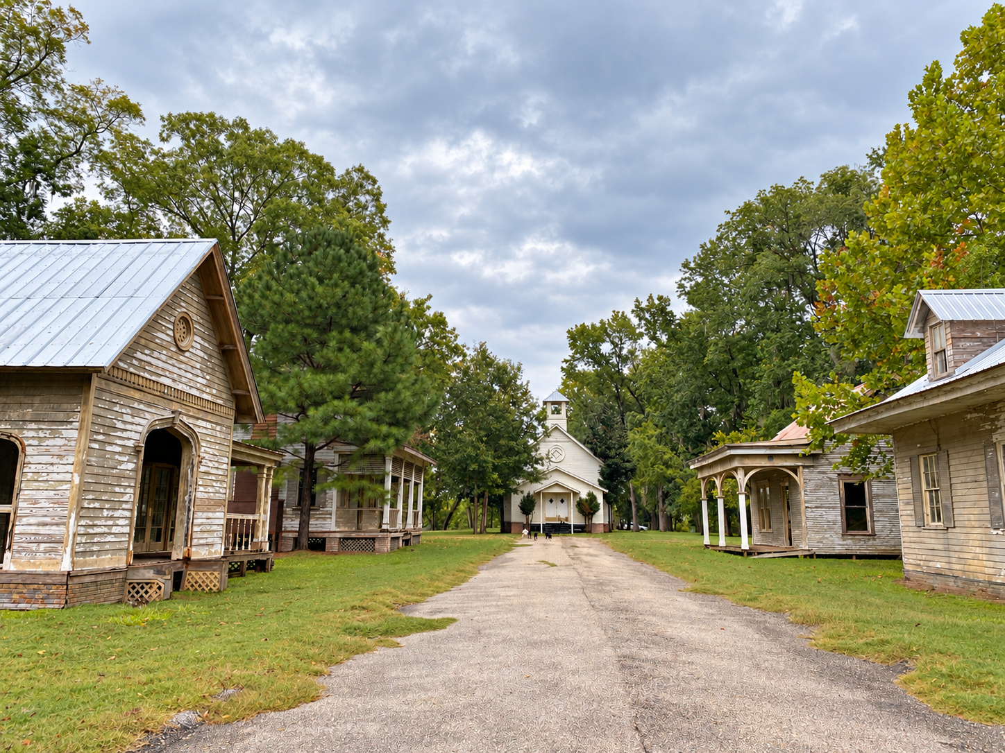 The former town of Spectre
