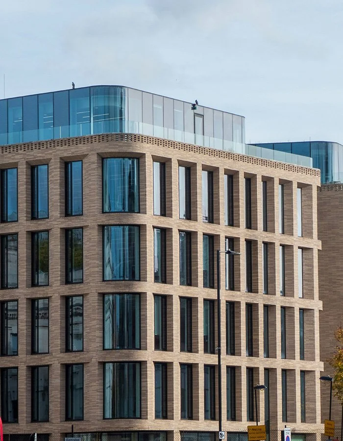 Commercial building exterior for professional pressure washing and exterior cleaning services