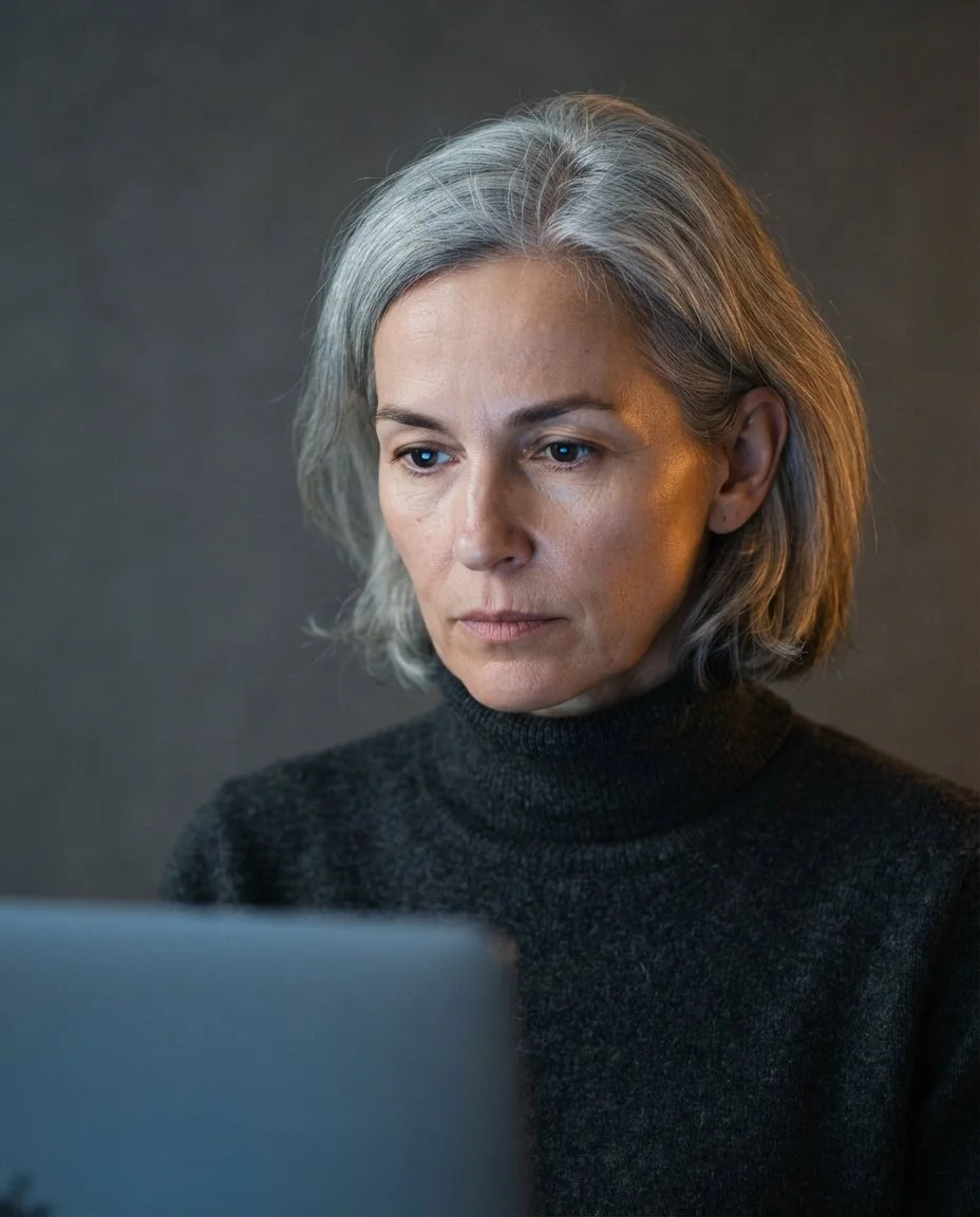 Digitales Roentgen in Binningen. Patientin im Gespraech nach der Aufnahme