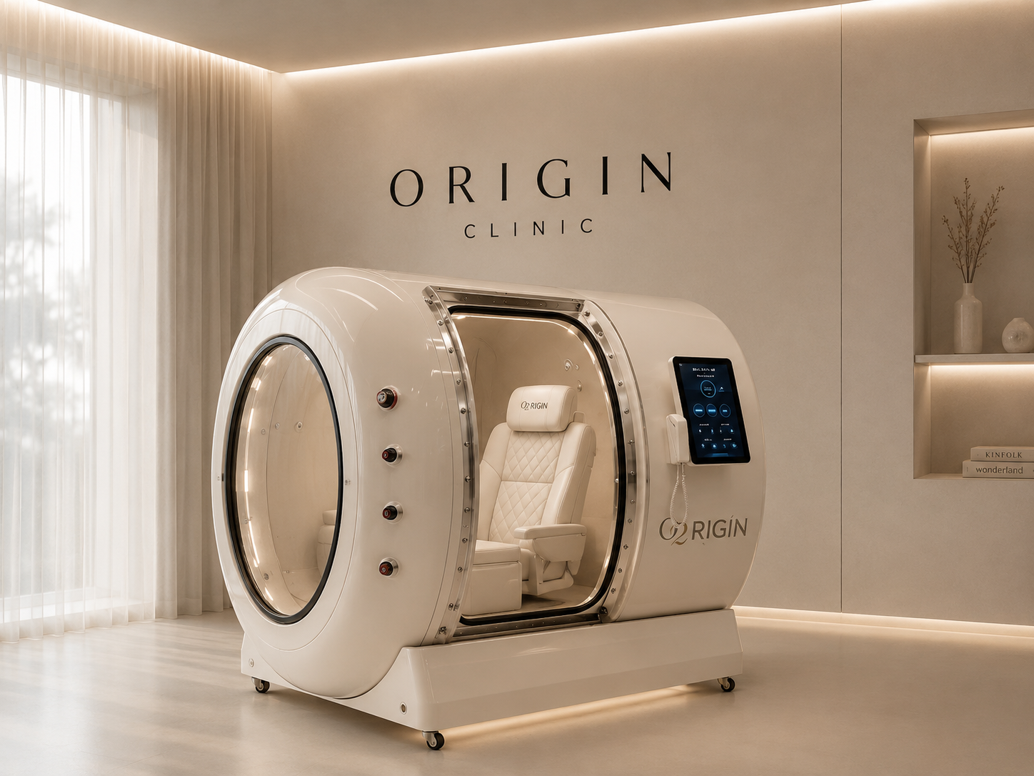 Caisson d’oxygénation hyperbare Origin Clinic
