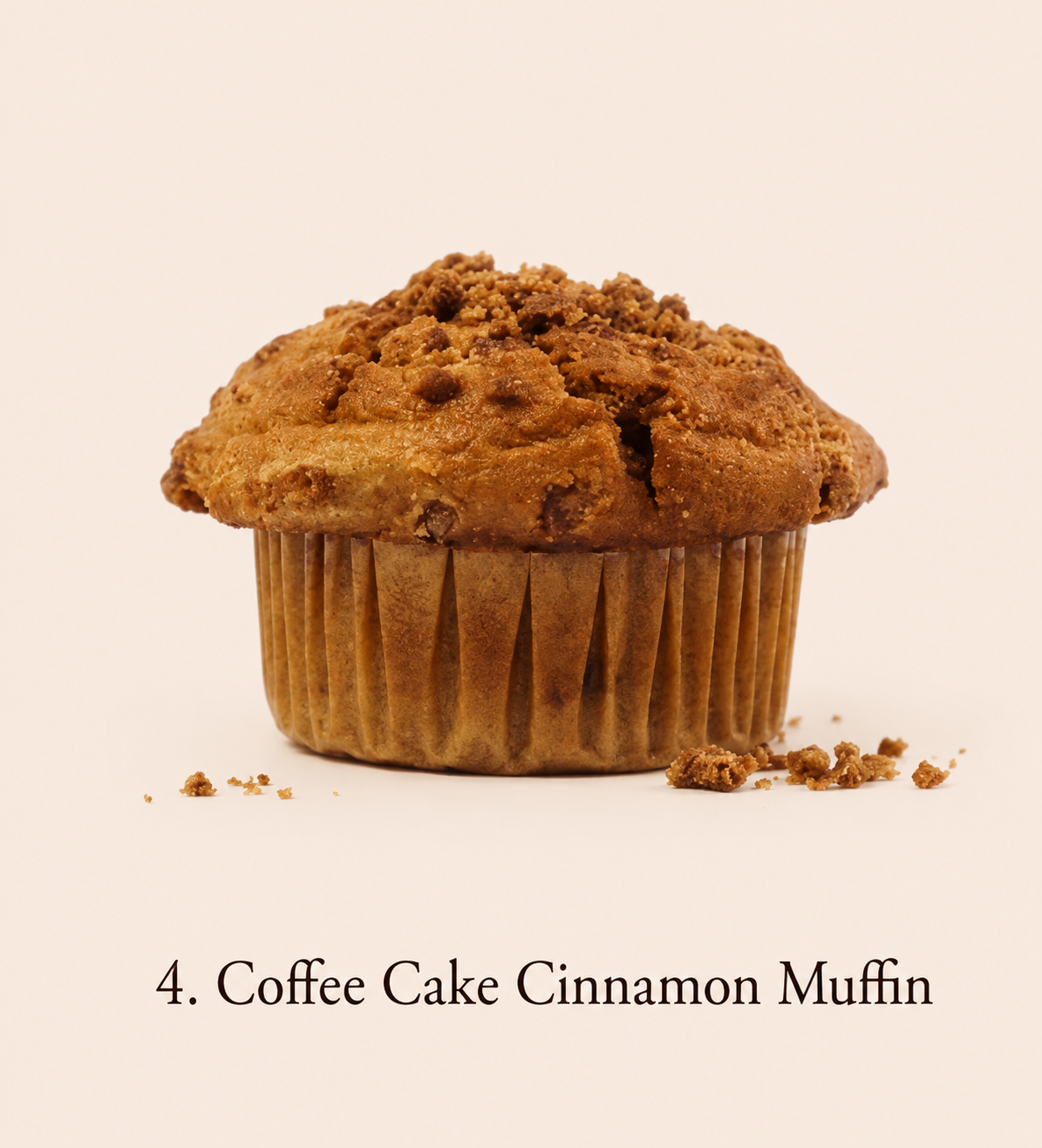 Coffee Cake Cinnamon Muffin