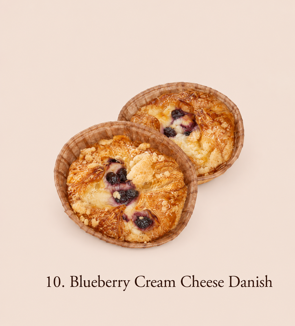 Blueberry Cream Cheese Danish