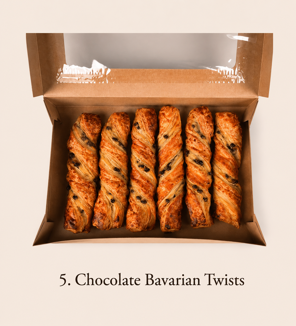 Chocolate Bavarian Twists