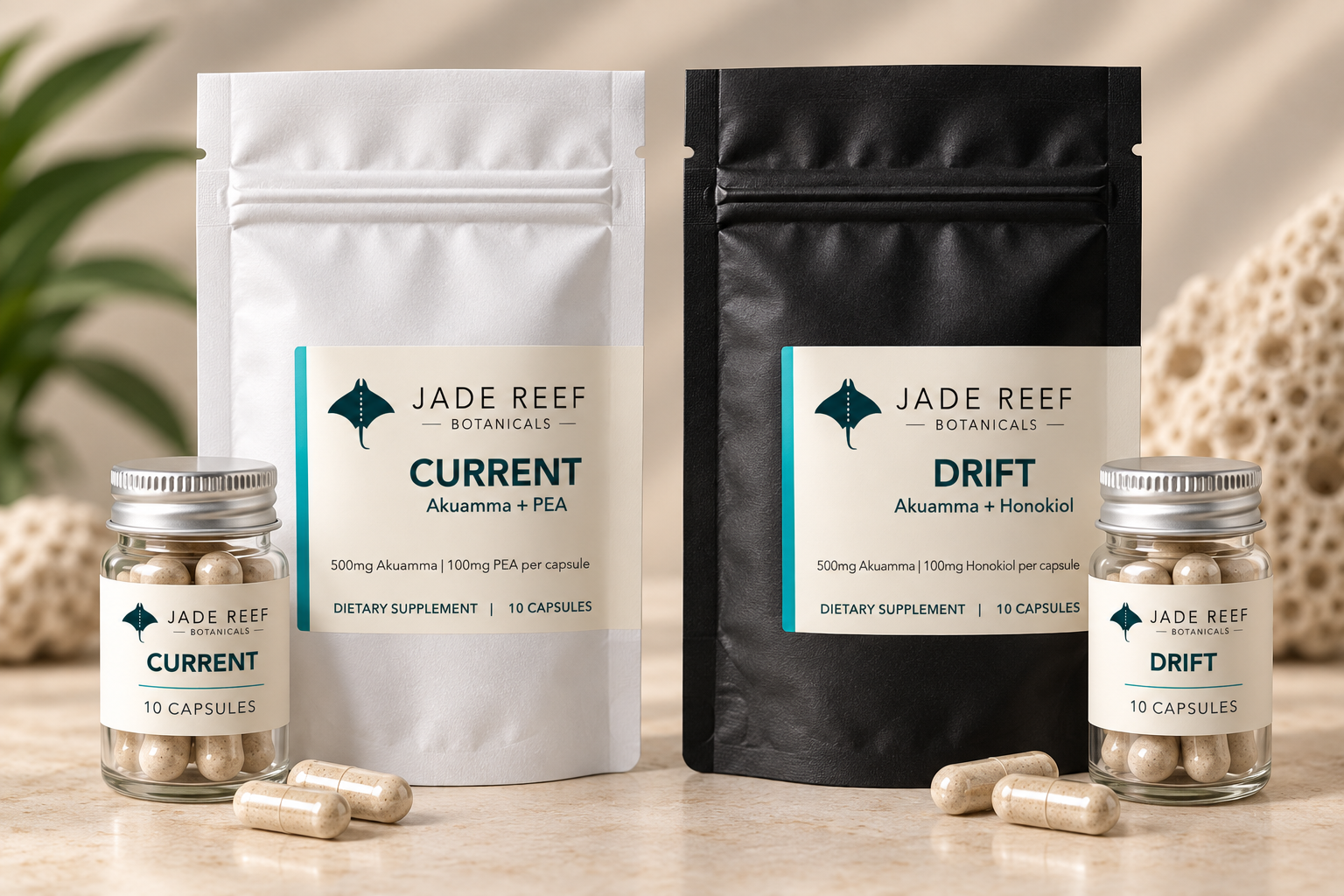 Jade Reef Current and Drift 10 capsule bundle