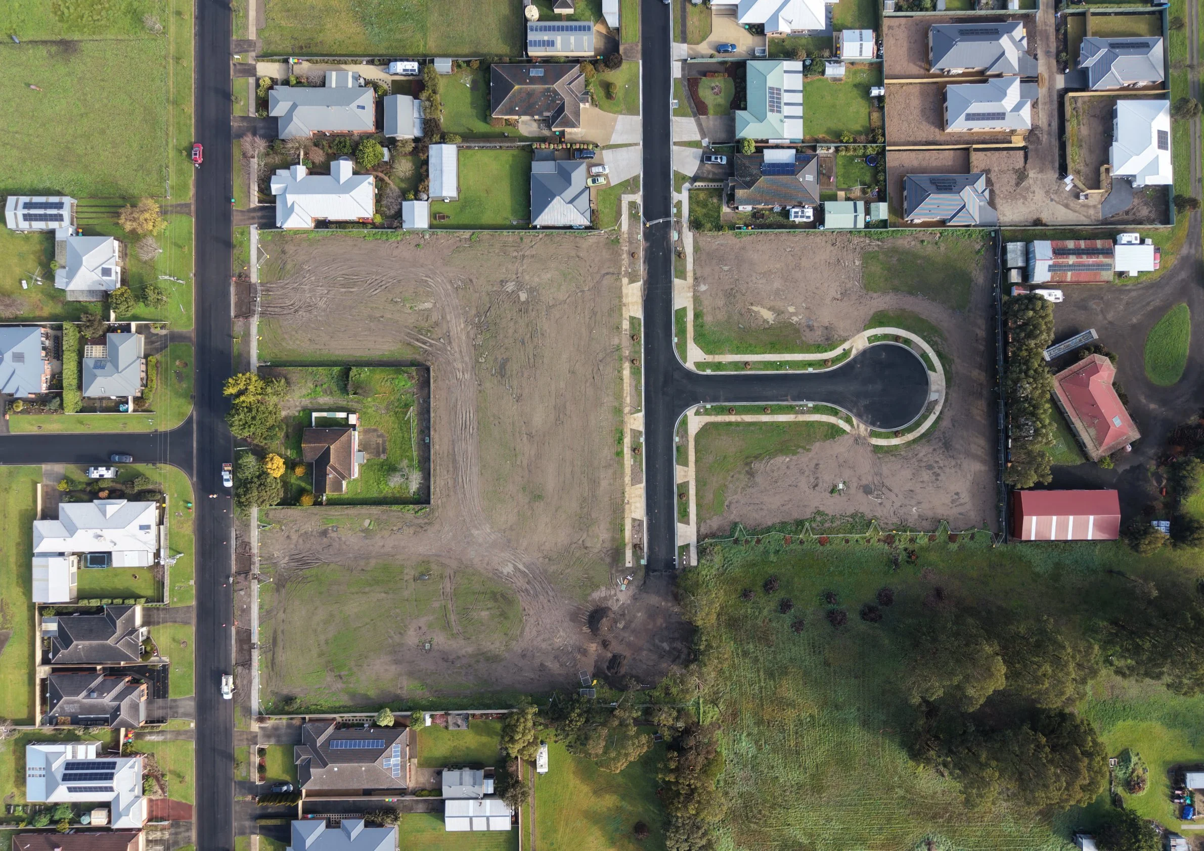 Emerald Elliminyt aerial masterplan