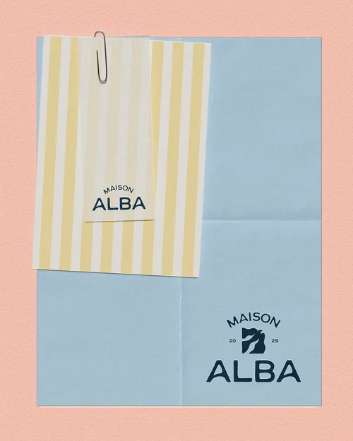 Sac imprimé Maison Alba
