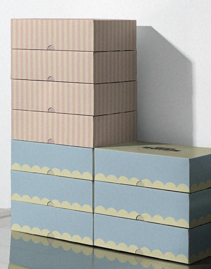 Boîtes à pâtisserie de la marque Chez Robbie