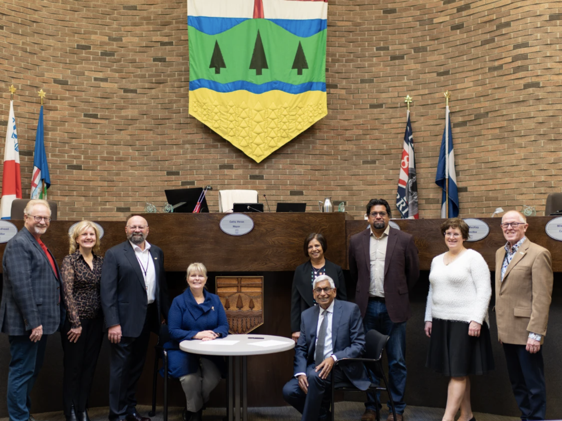 Land donation in Chérot for the amenities campus