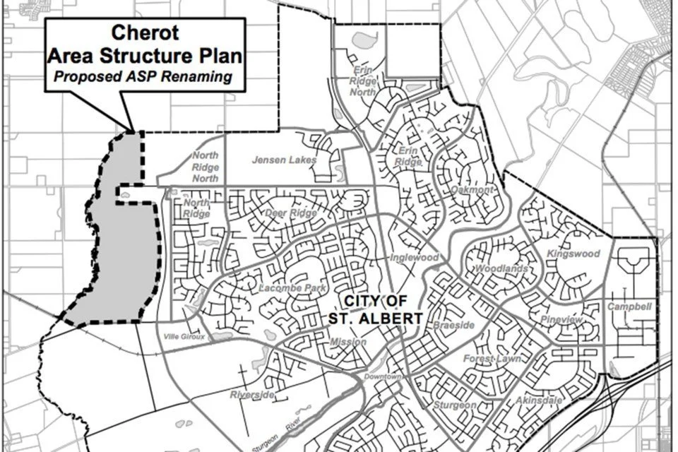 Range Road 260, now Chérot