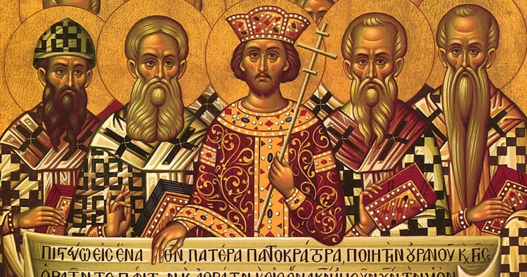 Icon of the Holy Fathers in council