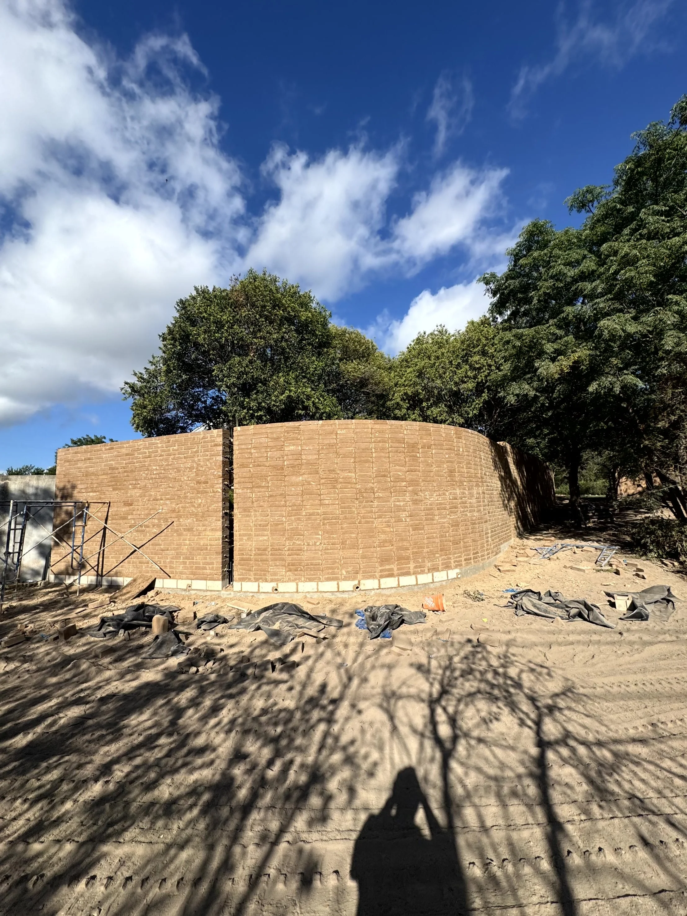 Wedding venue wall