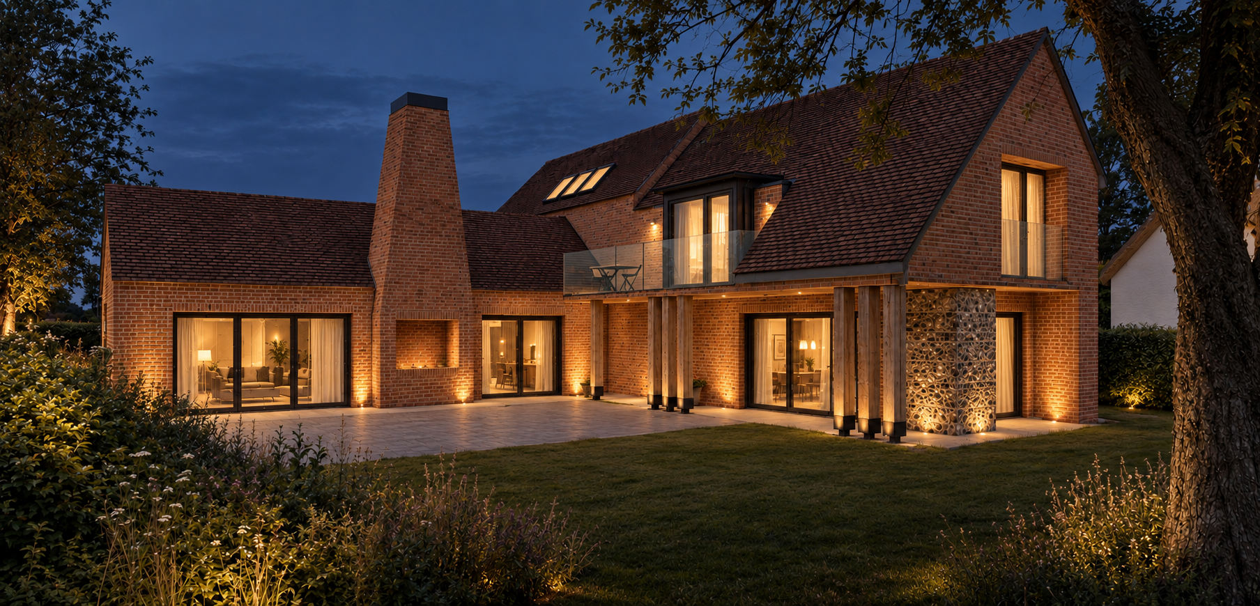 Completed residential project managed by The 1 Percent Team